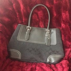 ❌SOLD❌ Coach gently used monogram small tote